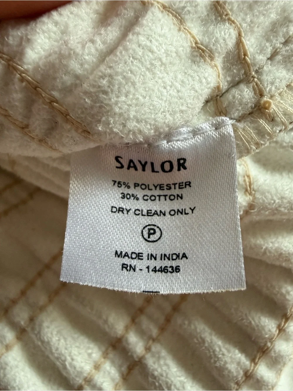 Saylor Justina Smocked Vegan Leather Puff Sleeve Mini Dress Taupe Beige